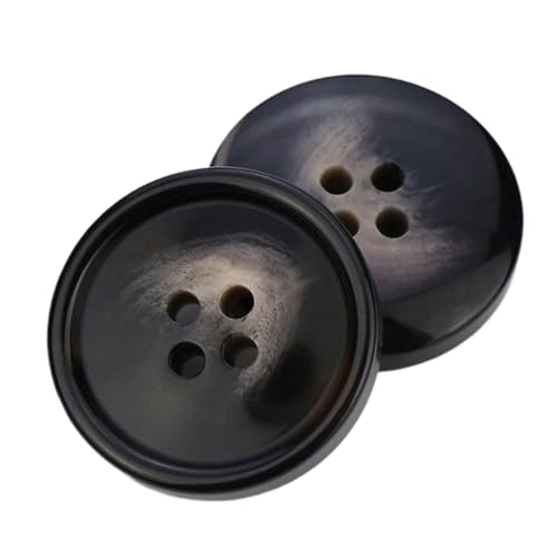 Runde Knöpfe aus Kunstharz für Mäntel und Anzüge, Farbe 14, 22,5mm - 8 Stk von Chlikeyi