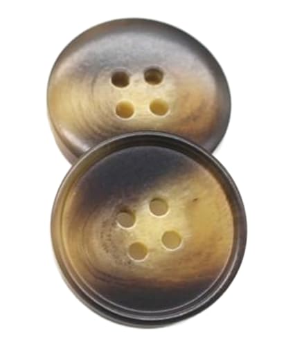 Runde Mantelknöpfe, Trenchcoat-Knöpfe, Kunstharz, Dekorationen, Basteln, Farbe 19, 25mm 10Stück Runde Mantelknöpfe, Trenchcoat-Knöpfe, Kunstharz, Dekorationen, Basteln, Farbe 19, 25mm 10Stück von Chlikeyi