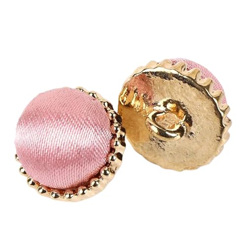 Vielseitige Knöpfe für Hemden und Pullover in Metallperle, Farbe 11, 13mm-10 Stk von Chlikeyi