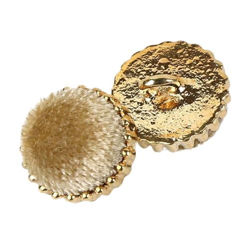 Vielseitige Knöpfe für Hemden und Pullover in Metallperle, Farbe 2, 13mm-10 Stk von Chlikeyi
