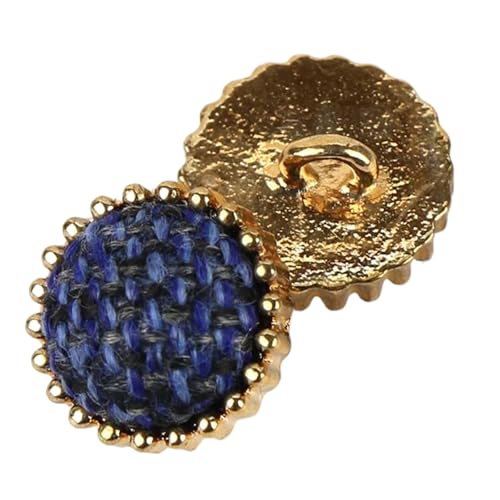 Vielseitige Knöpfe für Hemden und Pullover in Metallperle, Farbe 5, 13mm-10 Stk Vielseitige Knöpfe für Hemden und Pullover in Metallperle, Farbe 5, 13mm-10 Stk von Chlikeyi