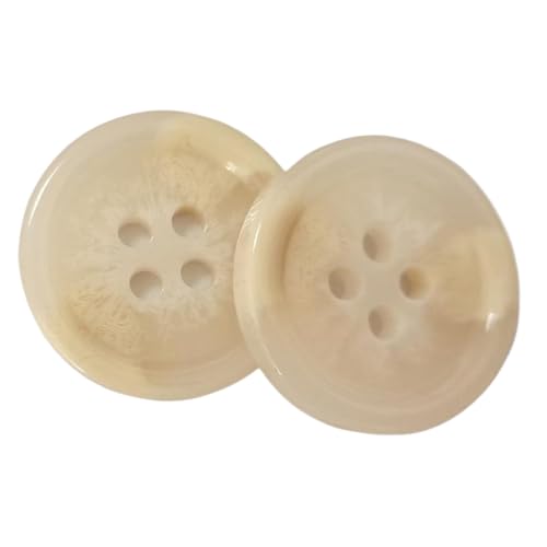 Vielseitiger Knopf mit Harzmuster und Vier-Augen-Design, Farbe 1, 25mm-10 Stk Vielseitiger Knopf mit Harzmuster und Vier-Augen-Design, Farbe 1, 25mm-10 Stk von Chlikeyi