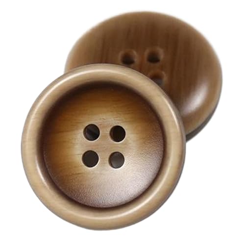 Vier-Augen-Harzknöpfe im Vintage-Stil für Mäntel, Farbe 6, 18mm-10 Stk Vier-Augen-Harzknöpfe im Vintage-Stil für Mäntel, Farbe 6, 18mm-10 Stk von Chlikeyi