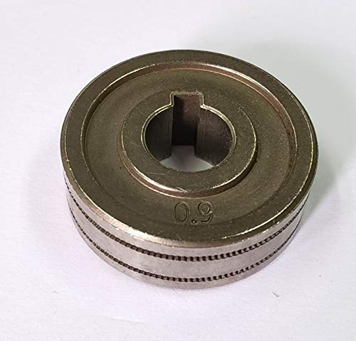 CHNSALESCOM Mig Schweißer Drahtvorschub Antriebsrolle Walzenteile Durchmesser 30mm .023 ".030 .035" .040 ".045" (K-Groove .030"-.035" <0.8-0.9>) von CHNSALESCOM