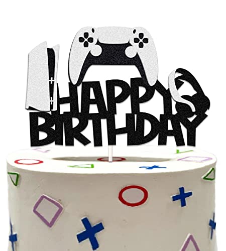 Videospiel-Kuchenaufsätze, Game-Controller, Kuchendekoration mit Glitzer-Spiel für Videospiel-Mottoparty Videospiel-Kuchenaufsätze, Game-Controller, Kuchendekoration mit Glitzer-Spiel für Videospiel-Mottoparty von ChoJoy