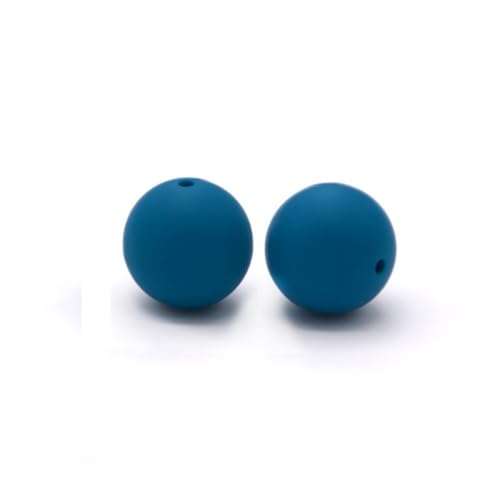 12mm 15mm 100 Stück Silikonperlen Silikon Perlen Sets Bedruckte Für Schlüsselanhänger Silicone Beads Stifte in Großpackung Armbänder Bulk Bunt Sport Silikonperlenring Zur Set (12mm,20) von ChongKuan