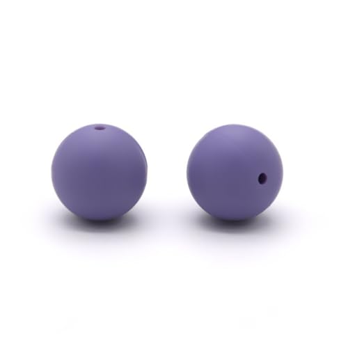 12mm 15mm 100 Stück Silikonperlen Silikon Perlen Sets Bedruckte Für Schlüsselanhänger Silicone Beads Stifte in Großpackung Armbänder Bulk Bunt Sport Silikonperlenring Zur Set (12mm,32) von ChongKuan
