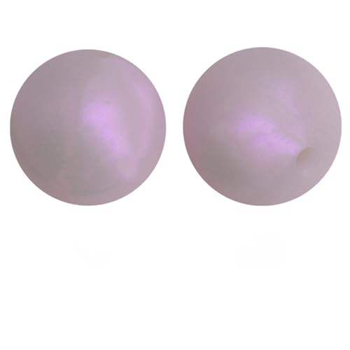 12mm 15mm 100 Stück Silikonperlen Silikon Perlen Sets Bedruckte Für Schlüsselanhänger Silicone Beads Stifte in Großpackung Armbänder Bulk Bunt Sport Silikonperlenring Zur Set (12mm,41) von ChongKuan