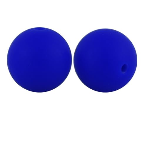 12mm 15mm 100 Stück Silikonperlen Silikon Perlen Sets Bedruckte Für Schlüsselanhänger Silicone Beads Stifte in Großpackung Armbänder Bulk Bunt Sport Silikonperlenring Zur Set (15mm,38) von ChongKuan