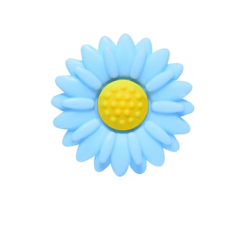 20mm 30mm 50 Stück Boho Daisy Silikonperlen Großpack Diy Gänseblümchen Silikon Perlen Set Gummi Lose Blumenförmige Frühling Blumen Stück Sommer Focal Gummiperlen Zum Basteln Cute (20mm,12) von ChongKuan