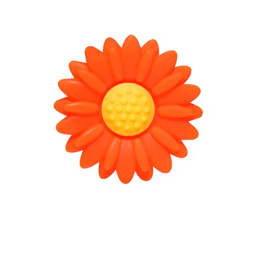 20mm 30mm 50 Stück Daisy Gummi Lose Silikonperlen Boho Großpack Diy Gänseblümchen Silikon Perlen Set Blumenförmige Frühling Blumen Stück Sommer Focal Gummiperlen Zum Basteln Cute (20mm,15) von ChongKuan