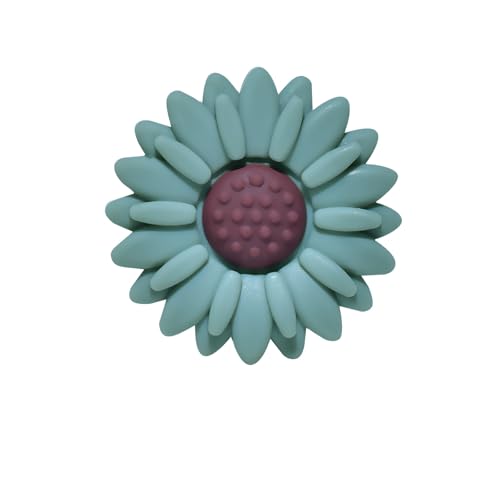 20mm 30mm 50 Stück Daisy Gummi Lose Silikonperlen Boho Großpack Diy Gänseblümchen Silikon Perlen Set Blumenförmige Frühling Blumen Stück Sommer Focal Gummiperlen Zum Basteln Cute (20mm,6) von ChongKuan