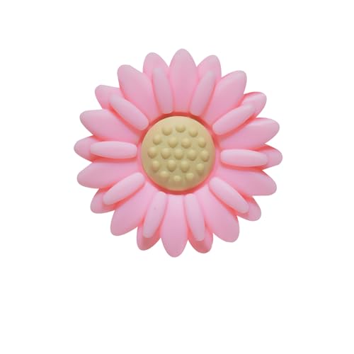 20mm 30mm 50 Stück Daisy Gummi Lose Silikonperlen Boho Großpack Diy Gänseblümchen Silikon Perlen Set Blumenförmige Frühling Blumen Stück Sommer Focal Gummiperlen Zum Basteln Cute (30mm,1) von ChongKuan