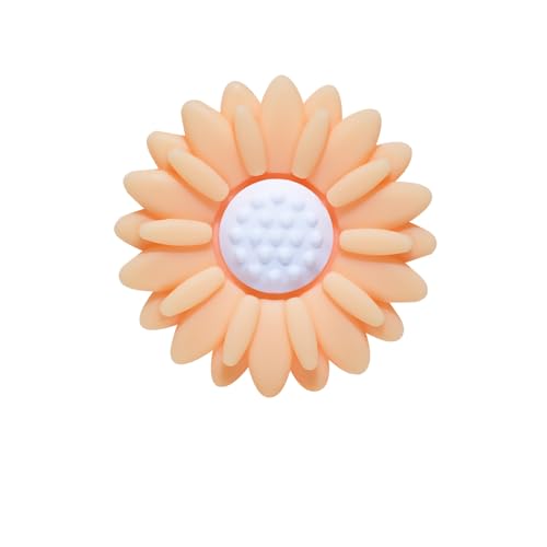 20mm 30mm 50 Stück Diy Gänseblümchen Silikon Perlen Set Daisy Gummi Lose Silikonperlen Boho Großpack Blumenförmige Frühling Blumen Stück Sommer Focal Gummiperlen Zum Basteln Cute (30mm,13) von ChongKuan