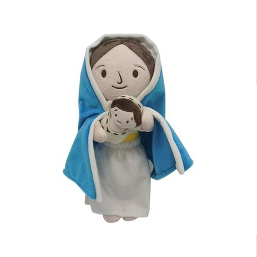 ChongKuan Jesus Plush Toy – Weiche Und Kuschelige Jesus Figur, Ideal Als Liebevolle Dekoration Oder Persönliches Andenken, Hochwertige Verarbeitung Und Hautfreundliches Material (5) von ChongKuan