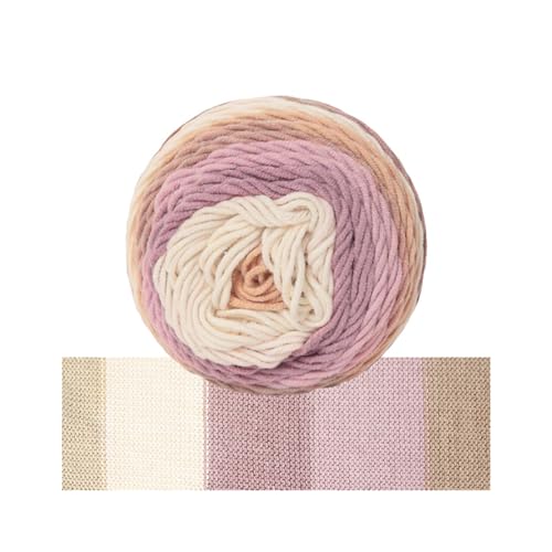Chunky Yarn 193m 100g 2mm Dicke Wolle Zum Häkeln Handstricken Garn Flauschige Häkelwolle Für Schal Decke Schlauchgarn Plüschwolle Handstrickwolle Taschen Fluffy Wool Blanket Armstrickwolle (1) von ChongKuan