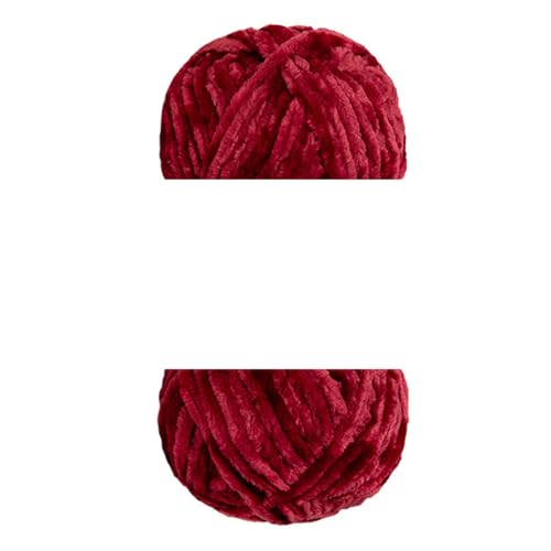 Chunky Yarn 80m 100g 6mm Dicke Wolle Zum Häkeln Handstricken Garn Flauschige Häkelwolle Für Schal Decke Schlauchgarn Plüschwolle Handstrickwolle Taschen Fluffy Wool Blanket Armstrickwolle (27) von ChongKuan