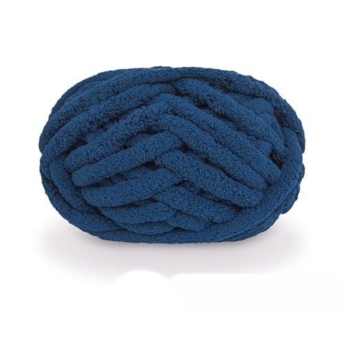 Dicke Wolle 25,6m 226g 2cm Chunky Yarn Zum Häkeln Handstricken Garn Flauschige Häkelwolle Für Schal Decke Schlauchgarn Plüschwolle Handstrickwolle Taschen Fluffy Wool Blanket Armstrickwolle (21) von ChongKuan