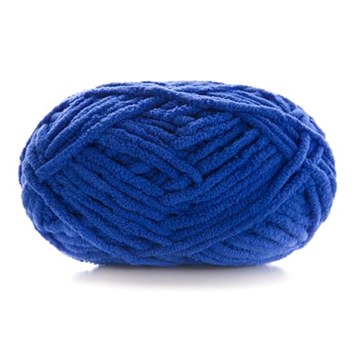 Dicke Wolle 60m 50g 3.5mm Chunky Yarn Zum Häkeln Handstricken Garn Flauschige Häkelwolle Für Schal Decke Schlauchgarn Plüschwolle Handstrickwolle Taschen Fluffy Wool Blanket Armstrickwolle (8) von ChongKuan