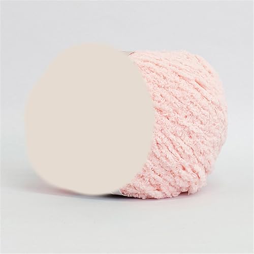 Dicke Wolle 75m 50g 6mm Chunky Yarn Zum Häkeln Handstricken Garn Flauschige Häkelwolle Für Schal Decke Schlauchgarn Plüschwolle Handstrickwolle Taschen Fluffy Wool Blanket Armstrickwolle (6) von ChongKuan