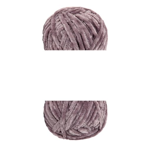 Dicke Wolle 80m 100g 6mm Chunky Yarn Zum Häkeln Handstricken Garn Flauschige Häkelwolle Für Schal Decke Schlauchgarn Plüschwolle Handstrickwolle Taschen Fluffy Wool Blanket Armstrickwolle (14) von ChongKuan