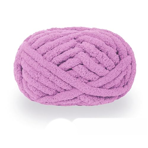 Dicke Wolle Zum Häkeln 25,6m 226g 2cm Chunky Yarn Handstricken Garn Flauschige Häkelwolle Für Schal Decke Schlauchgarn Plüschwolle Handstrickwolle Taschen Fluffy Wool Blanket Armstrickwolle (26) von ChongKuan