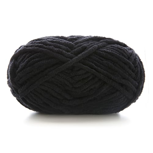 Dicke Wolle Zum Häkeln 60m 50g 3.5mm Chunky Yarn Handstricken Garn Flauschige Häkelwolle Für Schal Decke Schlauchgarn Plüschwolle Handstrickwolle Taschen Fluffy Wool Blanket Armstrickwolle (14) von ChongKuan