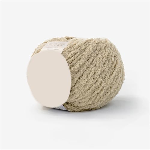 Dicke Wolle Zum Häkeln 75m 50g 6mm Chunky Yarn Handstricken Garn Flauschige Häkelwolle Für Schal Decke Schlauchgarn Plüschwolle Handstrickwolle Taschen Fluffy Wool Blanket Armstrickwolle (36) von ChongKuan
