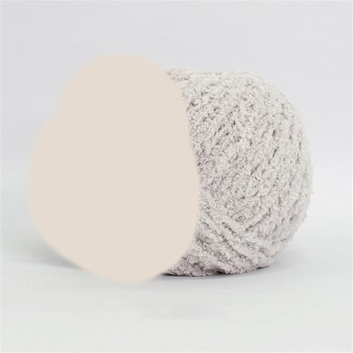 Dicke Wolle Zum Häkeln 75m 50g 6mm Chunky Yarn Handstricken Garn Flauschige Häkelwolle Für Schal Decke Schlauchgarn Plüschwolle Handstrickwolle Taschen Fluffy Wool Blanket Armstrickwolle (9) von ChongKuan