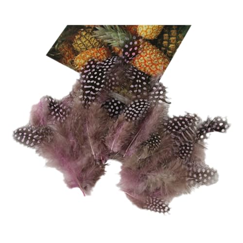 Federn Zum Basteln 20 Stile Bunte Perlhuhnfedern Bastelfedern Vogelfedern Indianer Feathers Fasanenfedern Deko Bastel (50 Stück,16) von ChongKuan