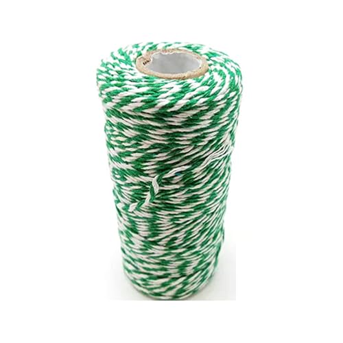 Küchengarn Und Makramee Garn 2mm 100m Lang 18 Farben Ideal Als Wurstgarn Bäckergarn Und Für Rouladen (10) von ChongKuan