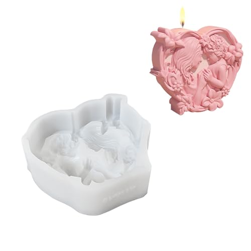 Silikonform Mama Silikonformen Gießformen Muttertag Gießform Silikon Zum Letter Silicone Mold Geburtstag Buchstaben Liebe Gipsformen Gießen Geburtstagsthema Set Kerzenhalter (2) von ChongKuan