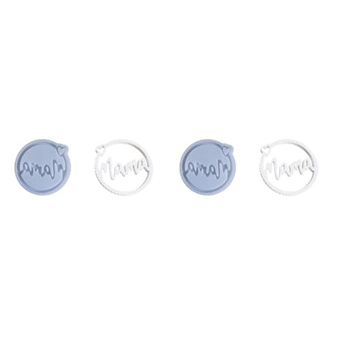 Silikonform Mama Silikonformen Gießformen Muttertag Gießform Silikon Zum Letter Silicone Mold Geburtstag Buchstaben Liebe Gipsformen Gießen Geburtstagsthema Set Kerzenhalter (8) von ChongKuan