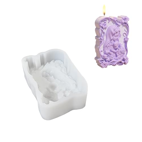 Silikonform Muttertag Mama Silikonformen Gießformen Gießform Silikon Zum Letter Silicone Mold Geburtstag Buchstaben Liebe Gipsformen Gießen Geburtstagsthema Set Kerzenhalter (3) von ChongKuan