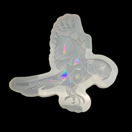 Holo Silikonform Papagei 10 cm – Suncatcher Hobby Mold für Epoxidharz & UV-Harz, detailreiche Harzform Fensterdeko, Mobile & Anhänger, Chooseyours11 von Chooseyours11