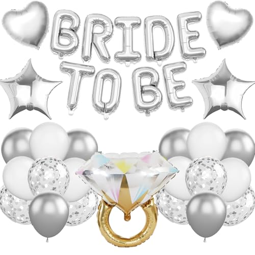 Party-Luftballons mit Aufschrift "Bride Groom To Be", Brautpaar von Choupauling