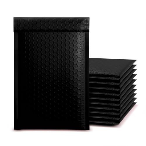 Chovbe Luftpolster-Versandtaschen, selbstklebend, 13 x 18 cm, Poly-Versandtaschen für Versand und Verpackung, Schwarz, 30 Stück Chovbe Luftpolster-Versandtaschen, selbstklebend, 13 x 18 cm, Poly-Versandtaschen für Versand und Verpackung, Schwarz, 30 Stück von Chovbe