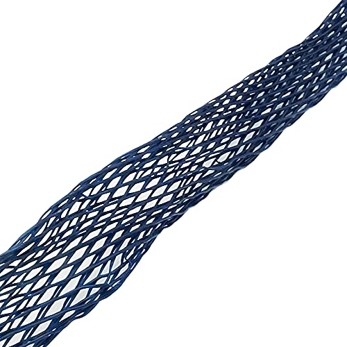 10m Netzschlauch 15-40mm Polyethylen Schutzschlauch Kantenschutz elastisch blau von Christoph Palme Leuchten