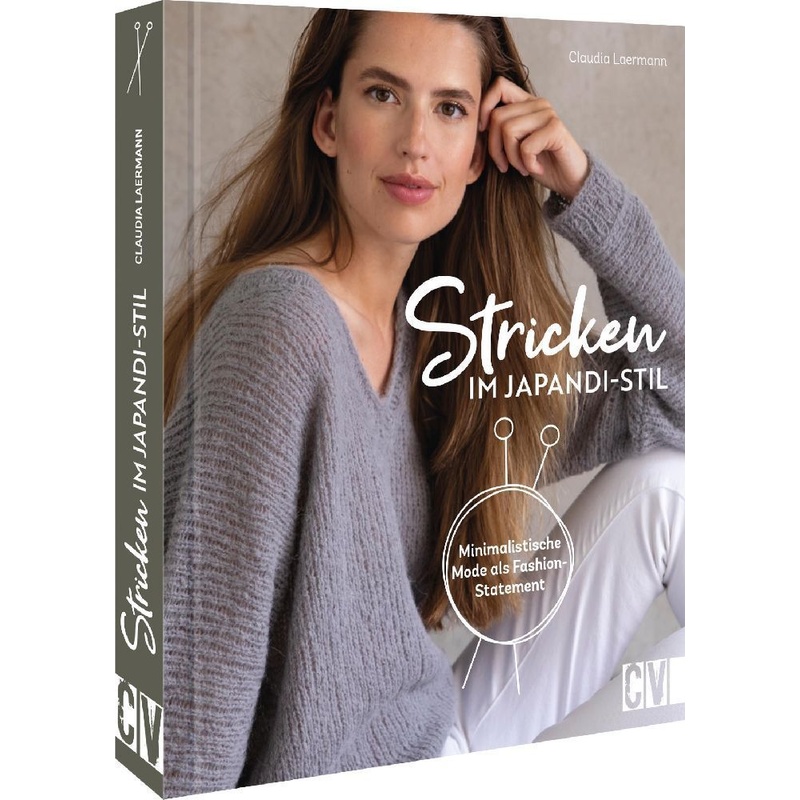 Stricken Im Japandi-Stil - Claudia Laermann, Gebunden von Christophorus-Verlag