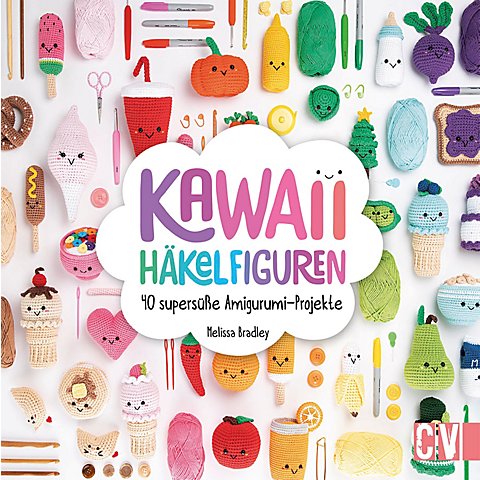 Buch "Kawaii Häkelfiguren - 40 supersüße Amigurumi-Projekte" von Christophorus