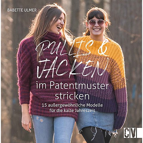 Buch "Pullis & Jacken im Patentmuster stricken" von Christophorus