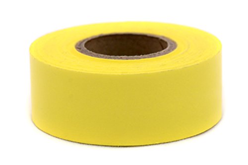 ChromaLabel - Klebeband zur Kennzeichnung - farbig - 2,5 cm (1“) breit - 12,7 m (500“) lange Rolle - Gelb von ChromaLabel