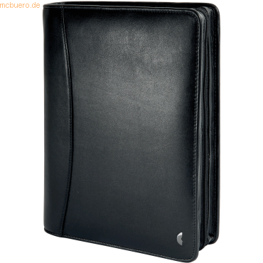 Chronoplan Kalender-Ringbuch A5 Compact Standard Leder schwarz Chronoplan Kalender-Ringbuch A5 Compact Standard Leder schwarz von Chronoplan