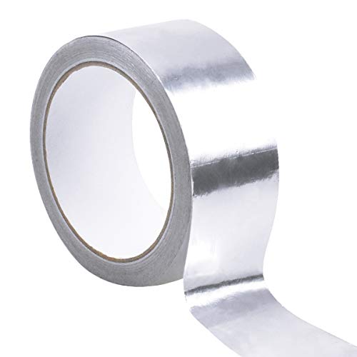 Chstarina Aluminium Klebeband Aluminiumfolienband Hitzebeständige Hitzeschutzband Alufolie Isolierband Wasserdicht Klebeband zum Reparaturen Abdichten oder Dämmen 50mm x 20m Chstarina Aluminium Klebeband Aluminiumfolienband Hitzebeständige Hitzeschutzband Alufolie Isolierband Wasserdicht Klebeband zum Reparaturen Abdichten oder Dämmen 50mm x 20m von Chstarina