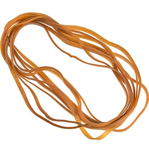 Große Gummibänder für Mülleimer, Bürobedarf, Aktenordner, Katzentoilette, Set mit 50 Stück dunkelgelb Große Gummibänder für Mülleimer, Bürobedarf, Aktenordner, Katzentoilette, Set mit 50 Stück dunkelgelb von Chuangchou