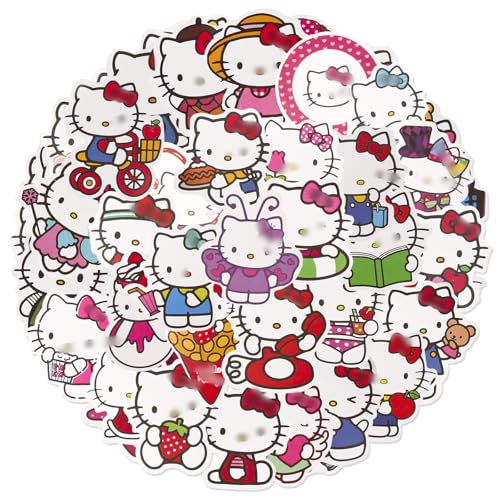 Chukua Hello StickeR Kinder- 50 Stück Vinyl Aufkleber Kawaii Sticker Set, Wasserfest Geschwollen Sticker Deko Mädchen, Cute Geschenk Mitgebsel Kindergeburtstag für Laptop Skateboard Scrapbook Bottle Chukua Hello StickeR Kinder- 50 Stück Vinyl Aufkleber Kawaii Sticker Set, Wasserfest Geschwollen Sticker Deko Mädchen, Cute Geschenk Mitgebsel Kindergeburtstag für Laptop Skateboard Scrapbook Bottle von Chukua