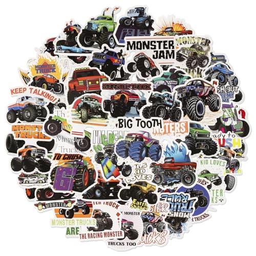 Monster StickeR Truck Kinder- 50Pcs Vinyl Car Aufkleber Kawaii Sticker Set, Wasserfest Geschwollen Sticker Deko,Auto Stickers Geschenk Mitgebsel Kindergeburtstag für Laptop Skateboard Scrapbook Bottle Monster StickeR Truck Kinder- 50Pcs Vinyl Car Aufkleber Kawaii Sticker Set, Wasserfest Geschwollen Sticker Deko,Auto Stickers Geschenk Mitgebsel Kindergeburtstag für Laptop Skateboard Scrapbook Bottle von Chukua