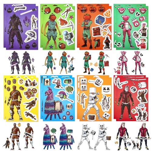 Videospiel Sticker Fort- nite16Pcs Kinder Aufkleber Anime Personalisierte Stickers Deko- Sticker Set Geschenk Give Aways Geburtstag Deko Gastgeschenke Party Mitgebsel für Laptop Skateboard Scrapbook Videospiel Sticker Fort- nite16Pcs Kinder Aufkleber Anime Personalisierte Stickers Deko- Sticker Set Geschenk Give Aways Geburtstag Deko Gastgeschenke Party Mitgebsel für Laptop Skateboard Scrapbook von Chukua