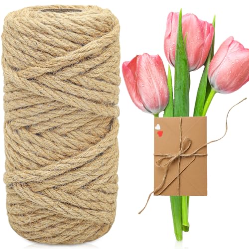 Juteseil 9mm, 30m Sisalseil, Jute Tau Seil Hanfseil Kordel Jutekordel Deko, Juteseil Kletterseil Juteschnur, Kordelband Sisal Seil für Katzen, Kratzseil, Haushalt, Garten, DIY, Dekoration Juteseil 9mm, 30m Sisalseil, Jute Tau Seil Hanfseil Kordel Jutekordel Deko, Juteseil Kletterseil Juteschnur, Kordelband Sisal Seil für Katzen, Kratzseil, Haushalt, Garten, DIY, Dekoration von Chuner
