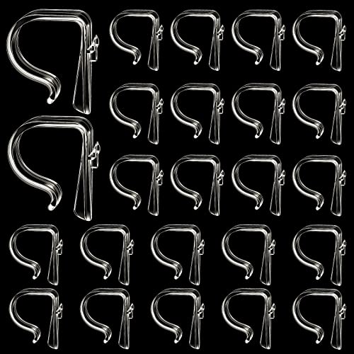 Kirchenkirchen-Clips, robuste Kunststoffhaken, Kirchendekorationen, für Hochzeiten, Tischklammern, Blumenhalter für Hochzeitsgang, Dekorationen, Stühle, Girlande, Dekoration (24 Packungen) von Chunful